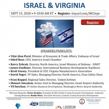Global Virtual Exchange: US & Israel Economic Impact and Recovery: Defense and Homeland Security Sector